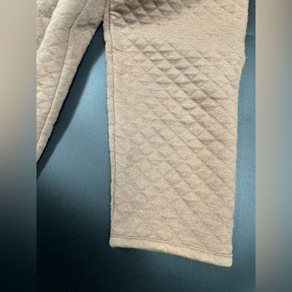 Keneth Too! Women’s Jacket Button Up Collared Quilted Tan Khaki PS Petite Small - Picture 5 of 10